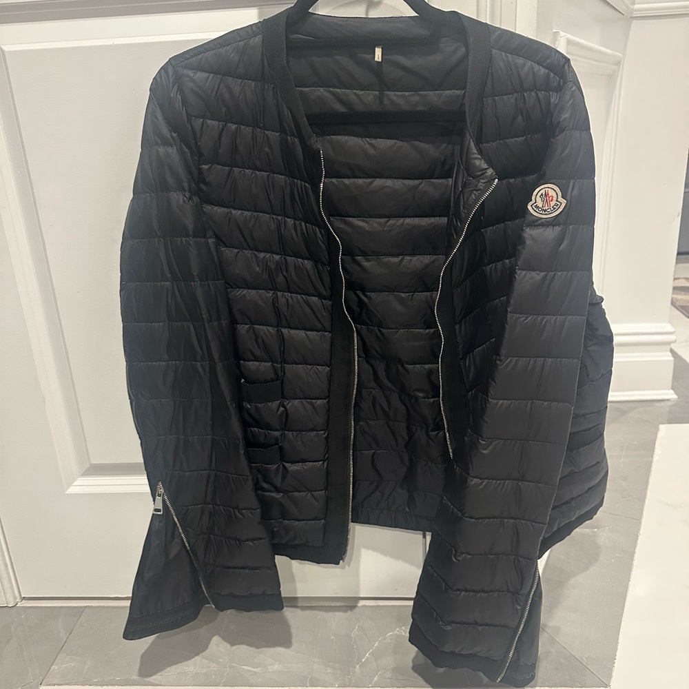 Moncler Black Quilted Jacket